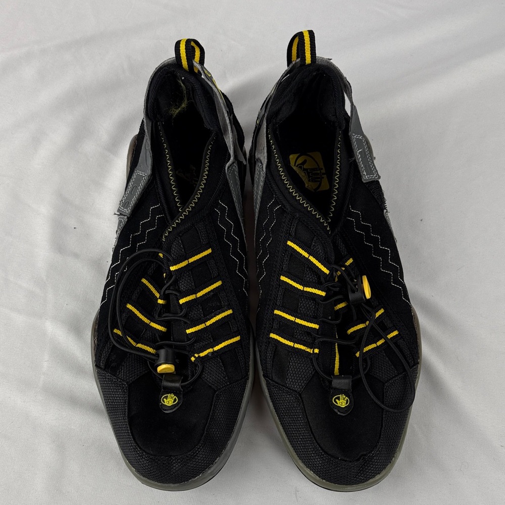 Body Glove Men's Black and Yellow Water Slip-On Sandals
